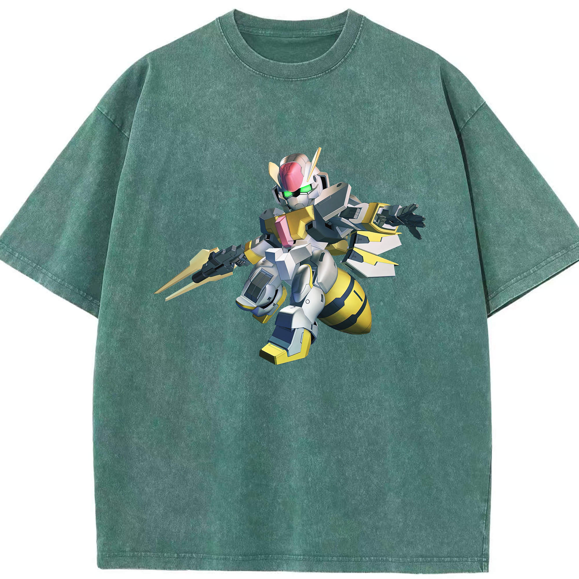 （画像用） 機動戦士ガンダム Mobile Suit Gundam 綿100% ヴィンテージ風 半袖Tシャツ（フロントプリント）